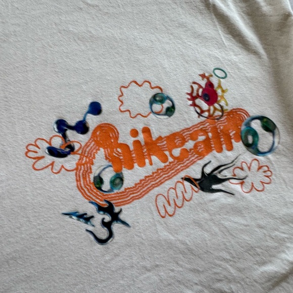 Men’s Nike - Logo-Appliquéd Printed Cotton-Jersey T-Shirt - White size M - Picture 8 of 9